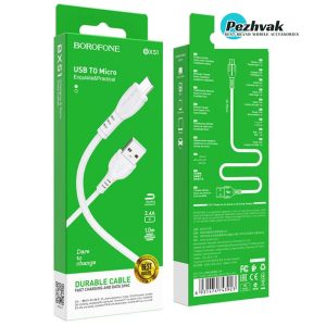 کابل تبدیل USB به MicroUSB بروفون مدل BX51