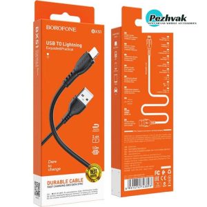 کابل تبدیل USB به USB-C بروفون مدل BX51