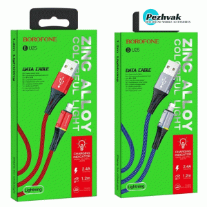 کابل تبدیل USB به لایتنینگ بروفون مدل bu25
