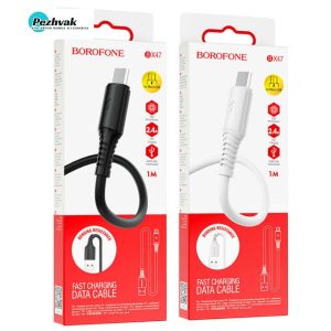 کابل تبدیل USB به microUSB بروفون مدل BX47